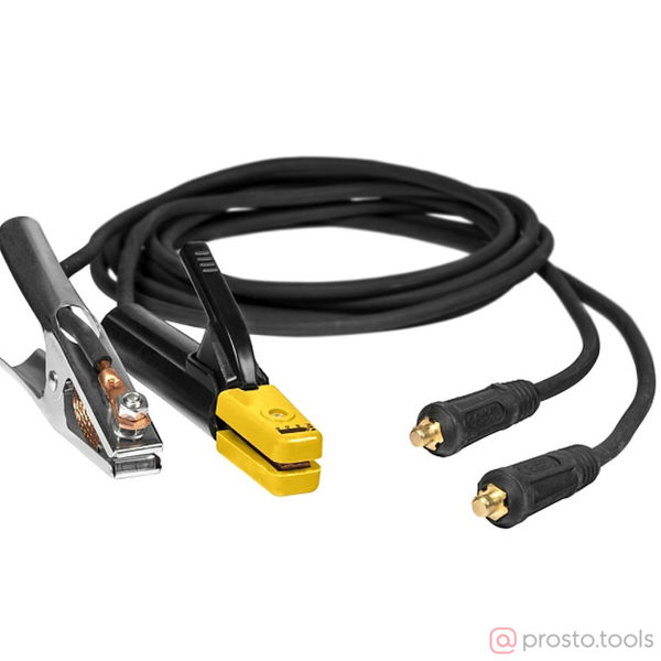 Изображение Комплект сварочных кабелей 300А 5м 35-50/1*25 PRO Comfort //КЕДР