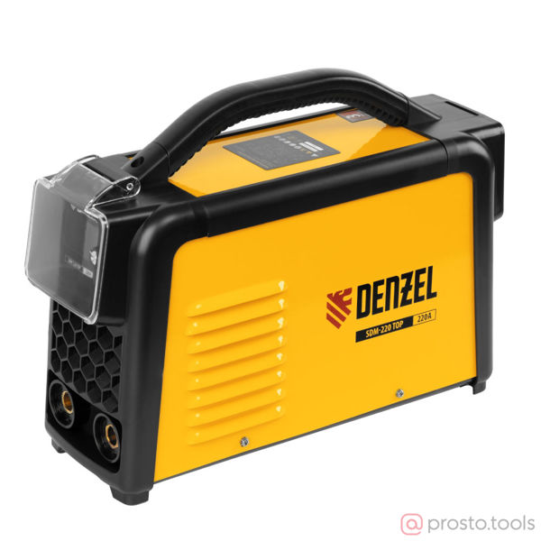 Изображение Инвертор сварочный SDM-220 Top, 220 А, ПВ 60% кейс //DENZEL