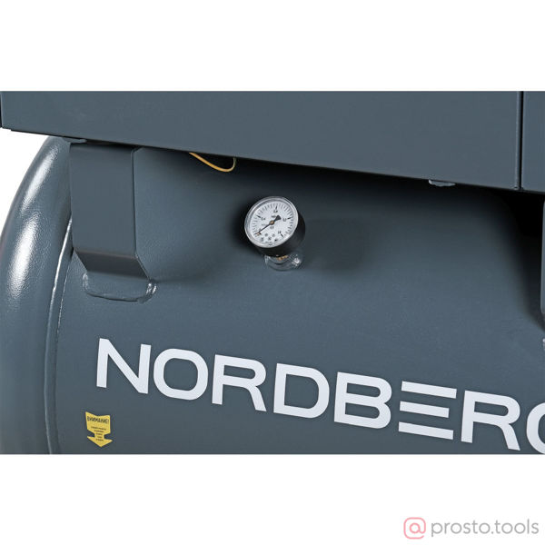 Изображение Компрессор винтовой NCS270/1000-10 7,5кВт, 10Бар, 1000л/мин, ресивер 270л //NORDBERG