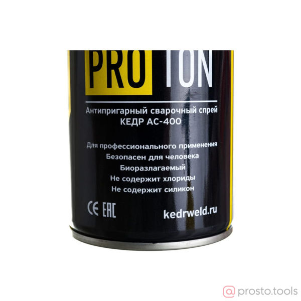 Изображение Спрей антипригарный АС-400 PROTON //КЕДР