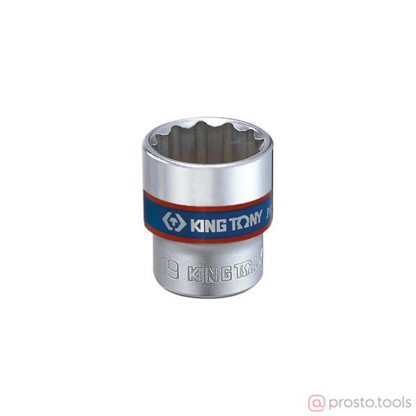 Изображение Головка торц. 3/8" 18мм 12-гран. //KING TONY