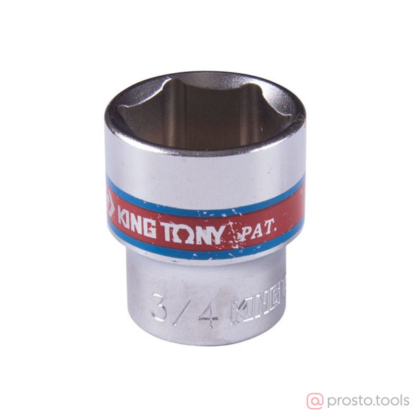 Изображение Головка торц. дюйм. 3/8" 3/4" 6-гран. //KING TONY