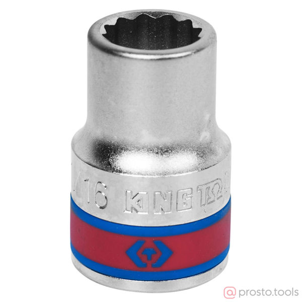 Изображение Головка торц. дюйм. 3/8" 7/16" 6-гран. //KING TONY