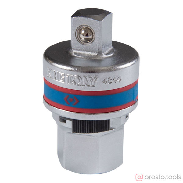 Изображение Переходник F1/2" x M1/2" трещоточный 72 зубца //KING TONY