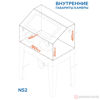 Изображение Камера пескоструйная 220л NS2 фронтальная загрузка //NORDBERG