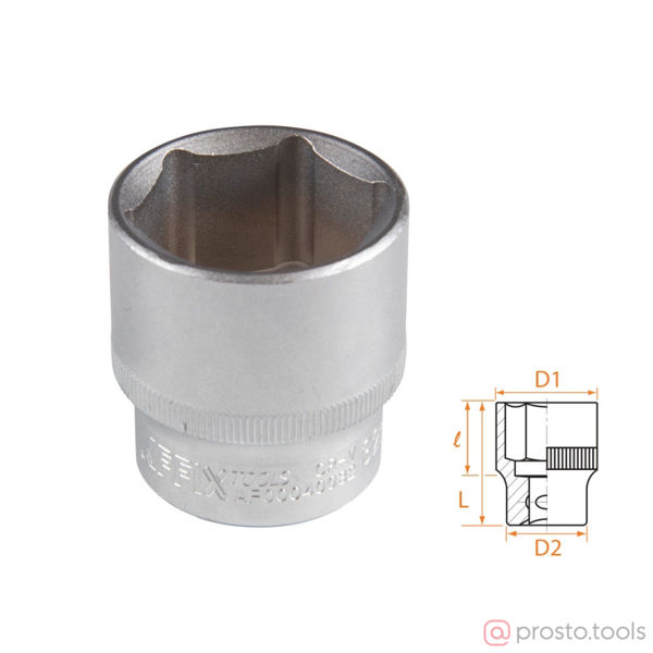 Изображение Головка торц. 1/2" 32мм 6-гран. //AFFIX