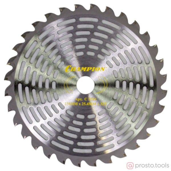 Изображение Нож с зубцами из твердого сплава Super Light 32/230/25,4 (SRM-330ES/SRM-350ES,4605)