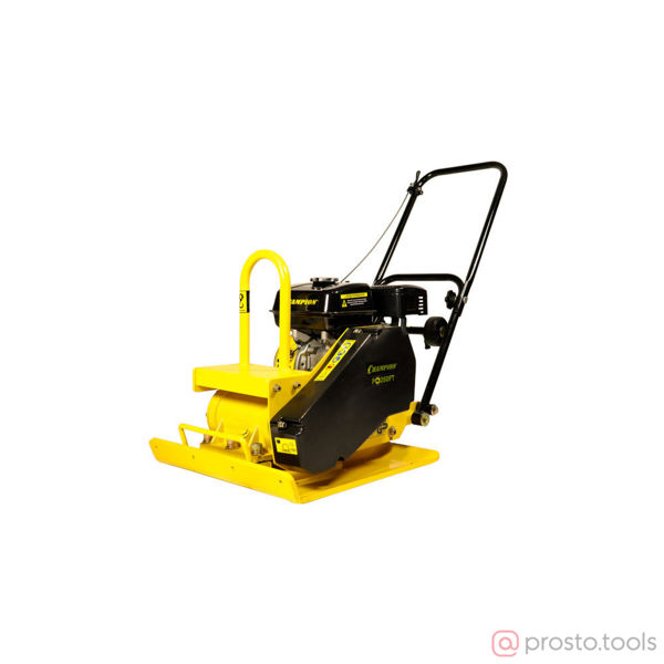 Изображение Виброплита бенз. CHAMPION PC1050FT (107кг16кН58,5*50см35см4,8кВт)