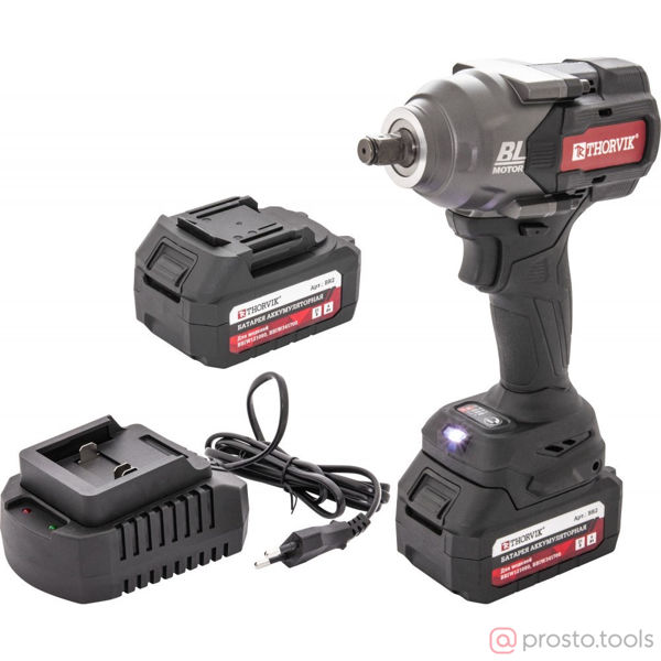 Изображение Гайковерт акк. ударный 1/2" 1080Нм 21В BBIW121080 //THORVIK