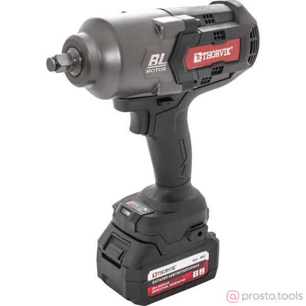 Изображение Гайковерт акк. ударный 1/2" 1700Нм 21В BBIW121700 //THORVIK