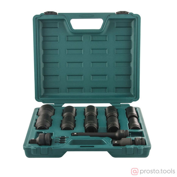 Изображение Набор головок ударных 3/4" 24-46 мм 6 гр. 20 пред. S03AD6120S //JONNESWAY