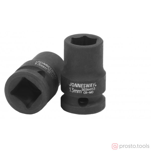Изображение Головка ударная 1/2" 13мм 6-гран. S03A4113 //JONNESWAY
