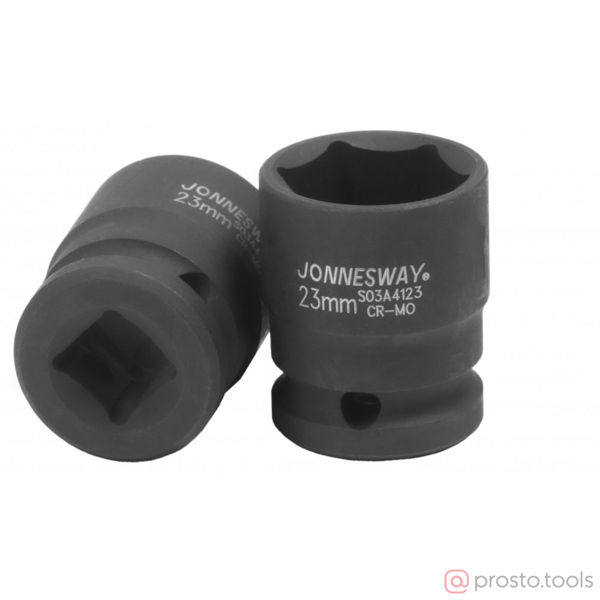 Изображение Головка ударная 1/2" 23мм 6-гран. S03A4123 //JONNESWAY