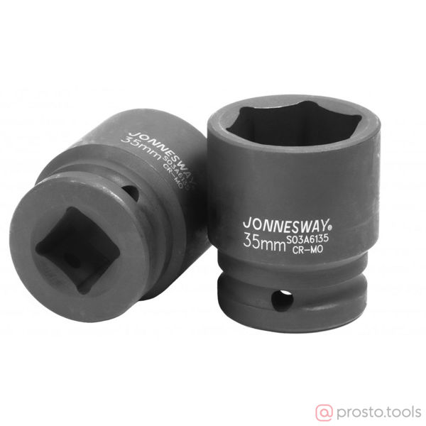 Изображение Головка ударная 3/4" 35мм 6-гран. S03A6135 //JONNESWAY