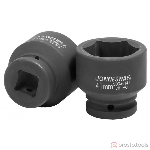 Изображение Головка ударная 3/4" 41мм 6-гран. S03A6141 //JONNESWAY