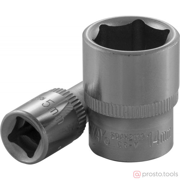 Изображение Головка торц. 1/4" 9мм 6-гран. S04H2109 //JONNESWAY