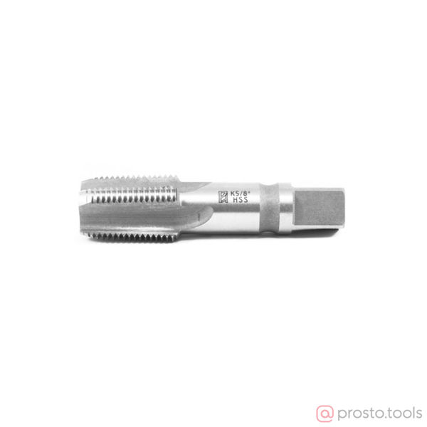 Изображение Метчик м/р конический K5/8" 14 ниток К (NPT) HSS исп2 "Русский Инструмент"