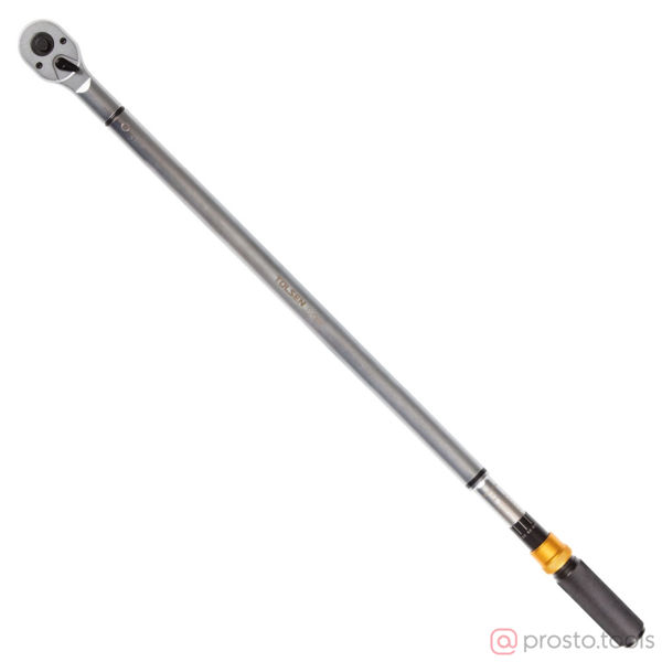 Изображение Ключ динамометрический 3/4" 100-600Нм в пластиковом кейсе //TOLSEN