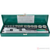 Изображение Набор головок 1/2" 11-32 мм 6 гр. 19 пред. S04H419S //JONNESWAY