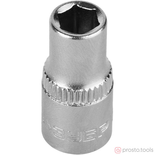 Изображение Головка торц. 1/4" 6мм 6-гран. (ЗУБР)