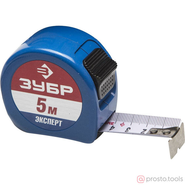 Изображение Рулетка 5м*25мм алюмин корпус, нейлон покрытие //ЗУБР