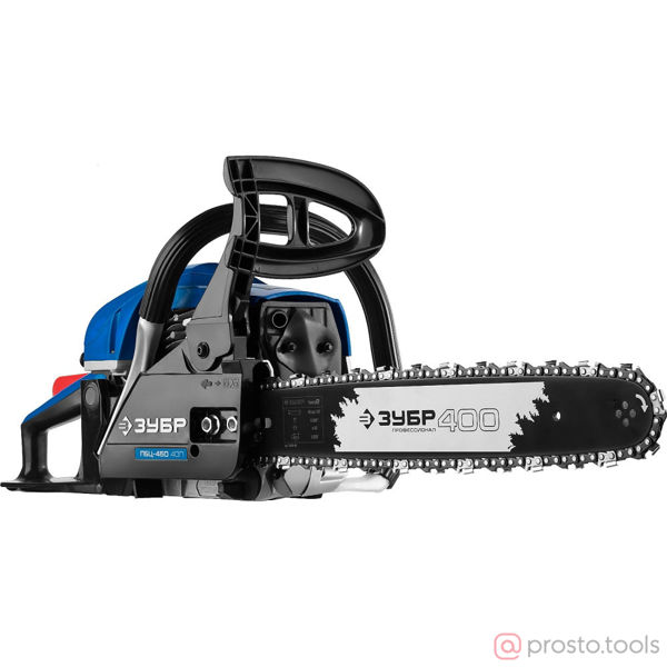 Изображение Бензопила ПБЦ-450 40П 16"/40 см 1,8/2,4 л.с (3,8"/1,5/66) //ЗУБР