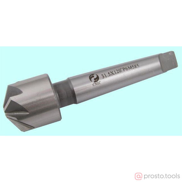 Изображение Зенковка d16,0х 20х 93 конус 120° Р6М5К5 к/х Z=6 КМ1 DIN335B "CNIC" (шт)