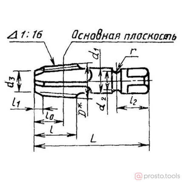 Изображение Метчик Rc 1 1/4" Р6М5 трубный конический, м/р. (11 ниток/дюйм) "CNIC" (шт)