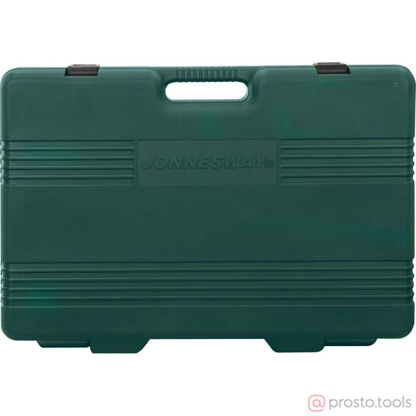 Изображение Набор инструмента 127 пр. пласт. кейс 1/4", 1/2" DR S04H524127S //JONNESWAY