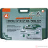 Изображение Набор инструмента 127 пр. пласт. кейс 1/4", 1/2" DR S04H524127S //JONNESWAY