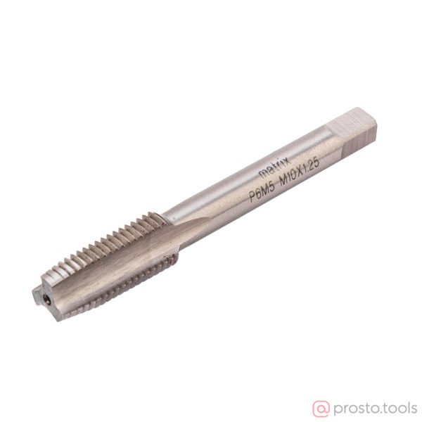 Изображение Метчик ручной М 10*1,25 MATRIX