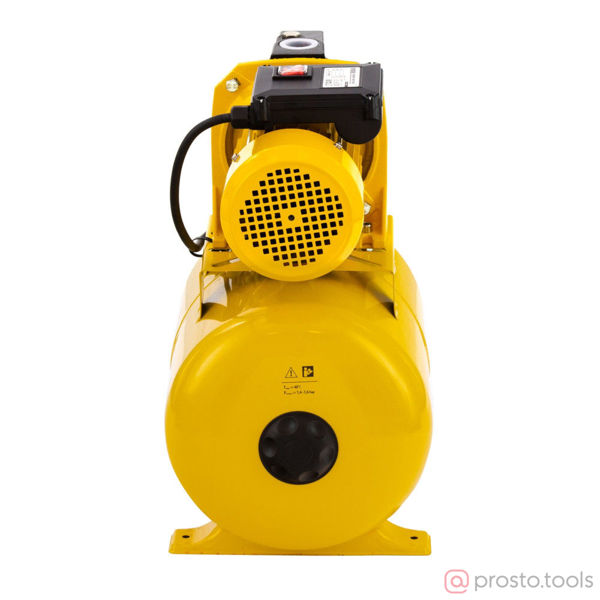 Изображение Насосная станция PS1100С, 1100 Вт, 4500 л/ч, ресивер 24 л, подъем 46 м, чугун// Denzel