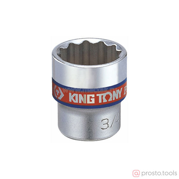 Изображение Головка торц. дюйм. 3/8" 15/32" 12-гран. //KING TONY (ПОД ЗАКАЗ)
