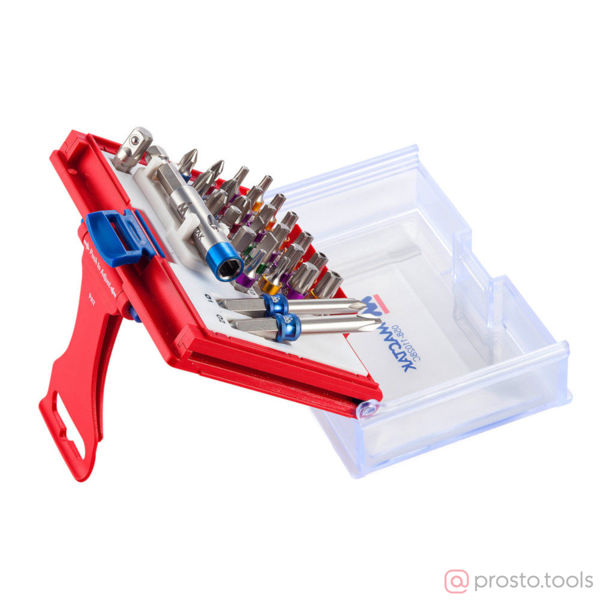 Изображение Набор вставок (бит) 1/4" TORX, HEX, PZ, PH, SLOT, 28 пред. (МАСТАК)