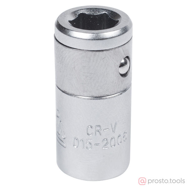 Изображение Переходник F1/4" x F1/4"HEX для вставок (бит) //МАСТАК