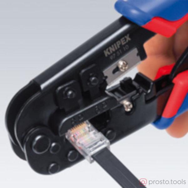 Изображение Пресс-клещи штекеры типа Western RJ 11/12, RJ 45 //KNIPEX