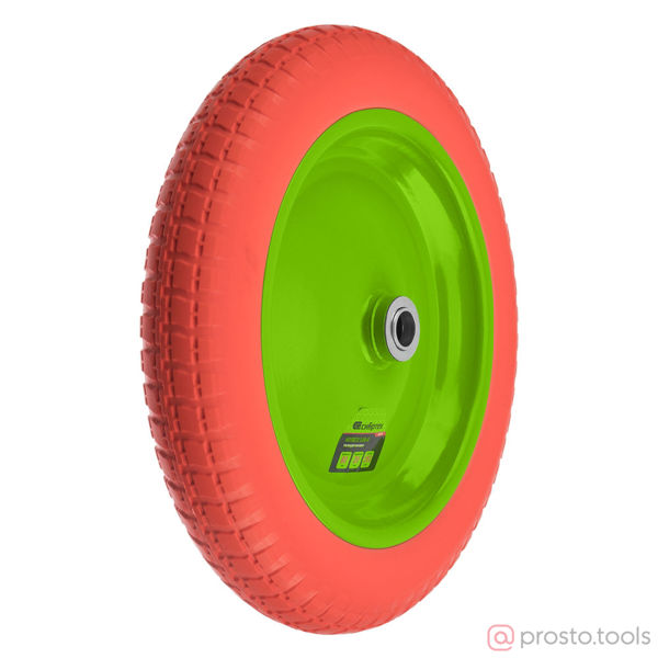 Изображение Колесо для тачки 350*20*80 полиуретановое Сибртех