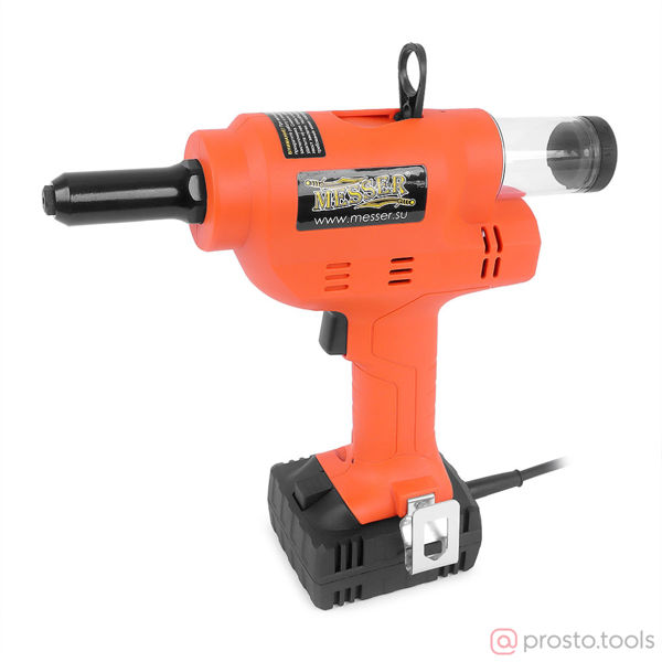 Изображение Заклепочник акк. 2,4-5,0мм M18 M4000 (Li-Ion2Ач) //MESSER