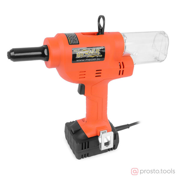 Изображение Заклепочник акк. 2,4-5,0мм M18 M4000 (Li-Ion2Ач) //MESSER