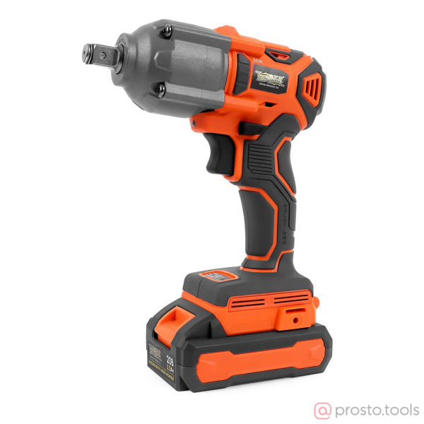 Изображение Гайковерт акк. ударный 1/2" 750Нм DCW9 20В 2*2Ач //MESSER