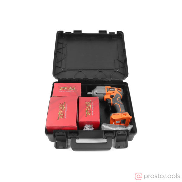 Изображение Гайковерт акк. ударный 1/2" 750Нм DCW9 20В 2*2Ач //MESSER