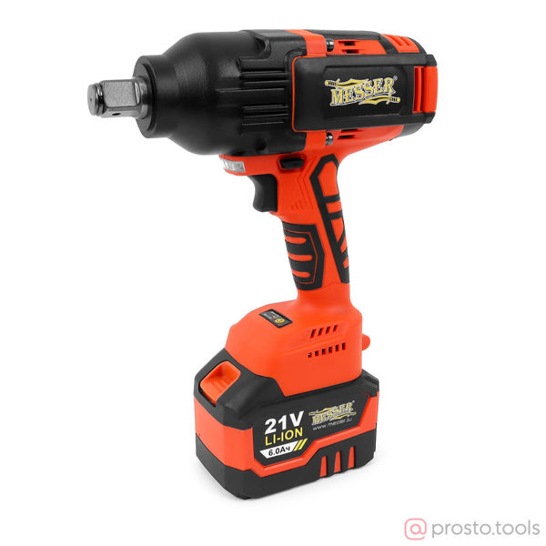 Изображение Гайковерт акк. ударный 3/4" 2000Нм T9200 21В 2*6Ач //MESSER