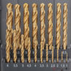 Изображение Набор сверл по металлу 1-10мм 19шт HSS-G TiN 118° DIN338 250214TRO //RUKO