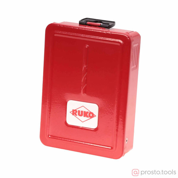 Изображение Набор сверл по металлу 1-10мм 19шт HSS-R 118° DIN338 205212 //RUKO
