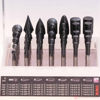 Изображение Набор борфрез тв.спл. 35шт HM-TiCN S=6мм 116008TC //RUKO