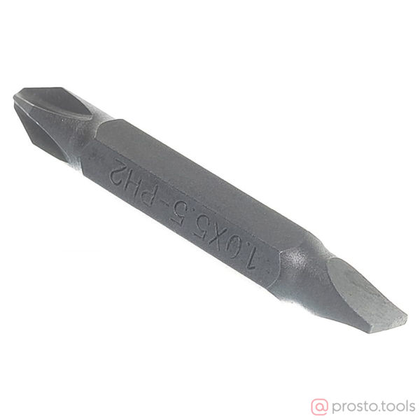 Изображение Бита SL5,5х1/PH2х45мм 1шт. двустор. XH //BOSCH