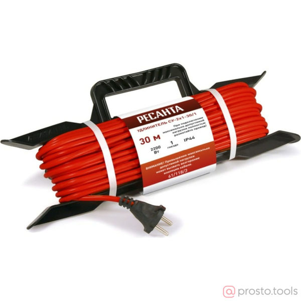 Изображение Удлинитель эл. 30м 10А на раме СУ-2х1-30/1 (IP44) //РЕСАНТА