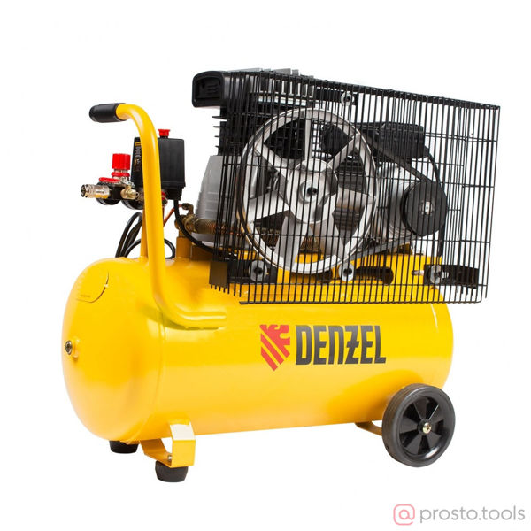 Изображение Компрессор ременной BCI2300/50 2.3 кВт, 50 литров, 400 л/мин //DENZEL