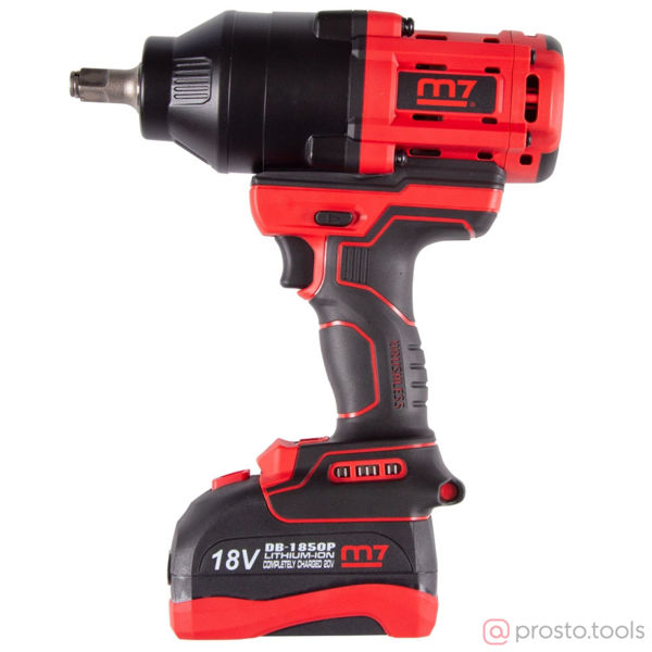 Изображение Гайковерт акк. ударный 1/2" 1700Нм DW-402AL 18В 2*5Ач Li-Ion кейс в комплекте фонарь //MIGHTY SEVEN
