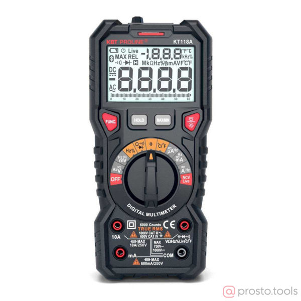 Изображение Мультиметр KT 118A PROLINE КВТ
